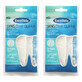 DenTek Sensitive Clean Set, cepillos de dientes con hilo dental, 2 x 40 piezas