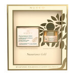 Nuxe Nuxuriance Gold set, face cream with oil, 50 ml + eye balm, 15 ml