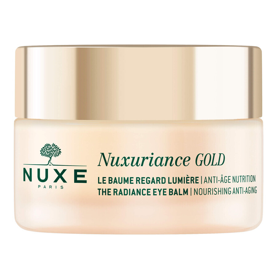 Nuxe Nuxuriance Gold set, face cream with oil, 50 ml + eye balm, 15 ml