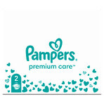 Pampers Premium Care, pañales, talla 2, 4-8 kg, 224 unidades