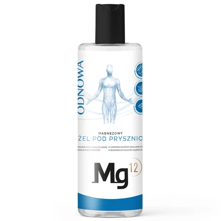 Mg12 Renew, Duschgel mit Magnesium, 200 ml