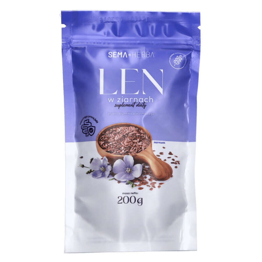 Semillas de lino Sema Herba, 200 g