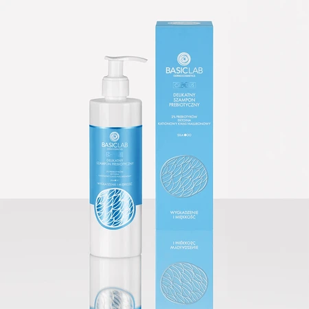 BasicLab Capillus, zachte prebiotische shampoo, 300 ml