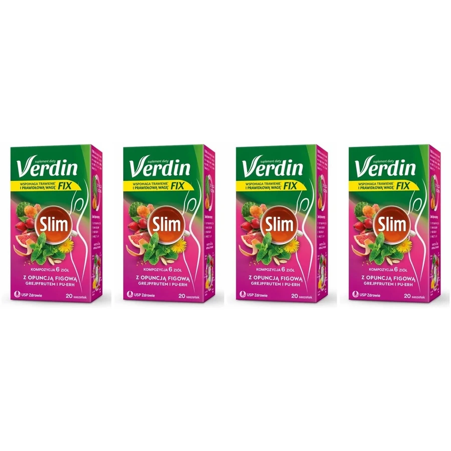 Verdin Fix Slim, 20 sobres