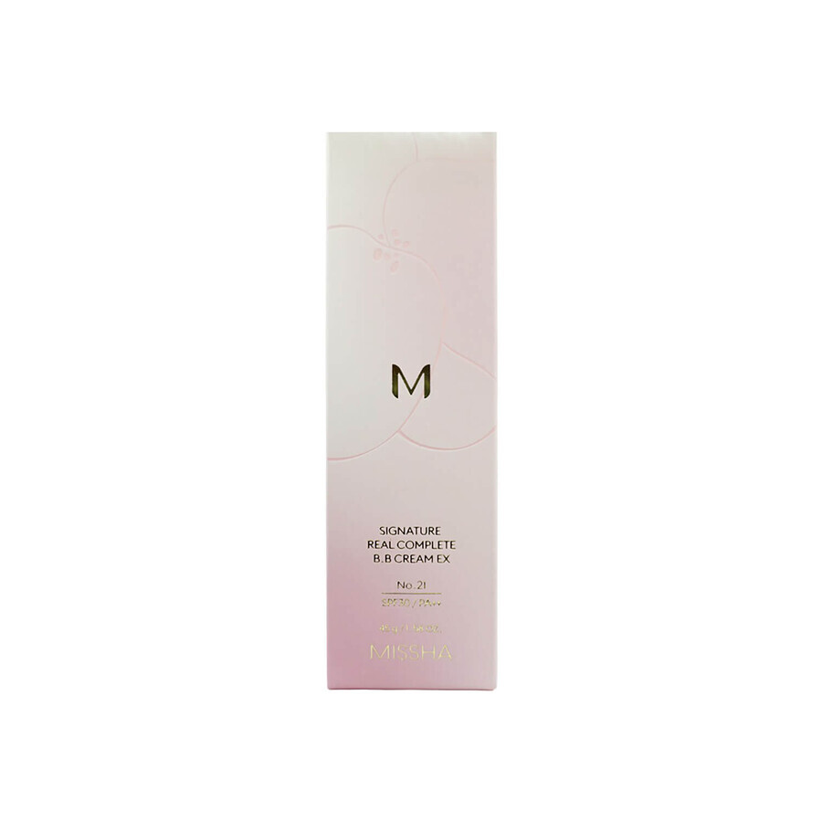 Missha Signature Real Complete, crema BB, FPS 30, nº 21, 45 g