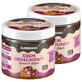 Set supers&#243;nico, crema de nueces, chocolate y caramelo aromatizado con trocitos de nuez, 2 x 160 g