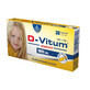 D-Vitum 1000 UI, vitamina D para ni&#241;os a partir de 1 a&#241;o, 30 c&#225;psulas twist-off