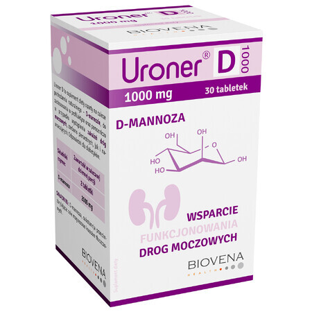 Uroner D, 30 tabletten