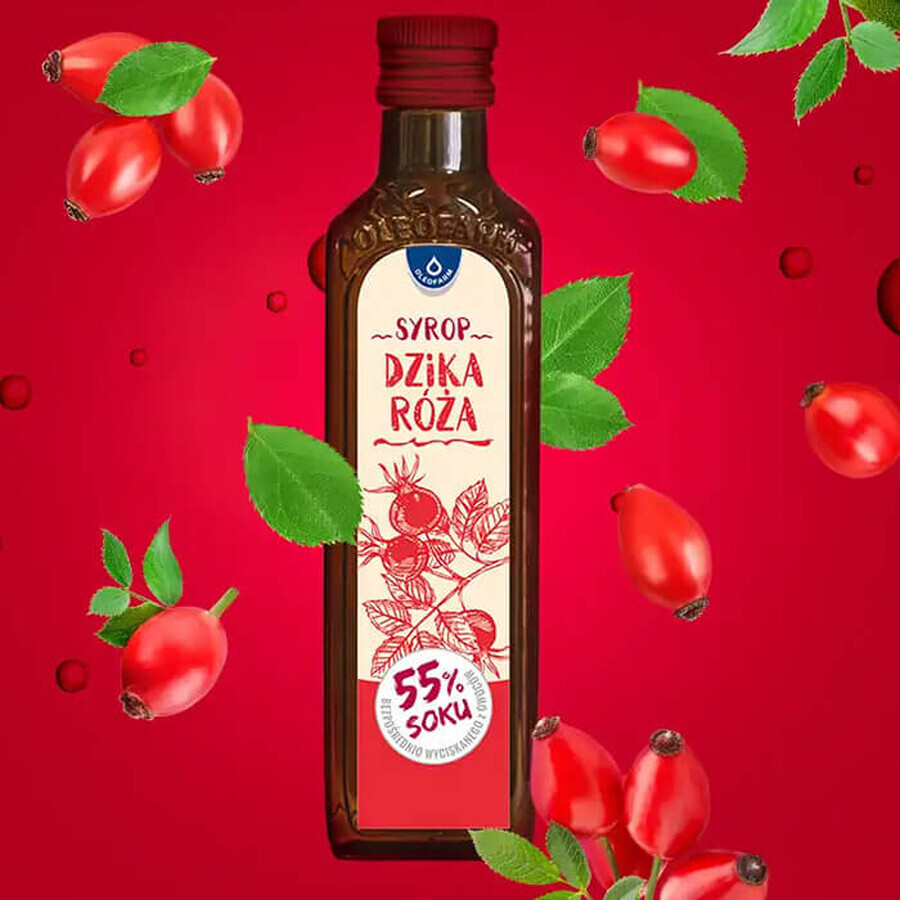 Oleofarm Jarabe de rosas silvestres, 250 ml