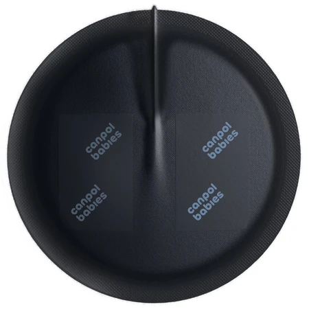 Canpol Babies, Discos absorbentes 3D con adhesivo, negro, 50 unidades + 10 unidades gratis