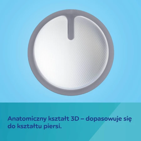 Canpol Babies, Discos absorbentes 3D con adhesivo, negro, 50 unidades + 10 unidades gratis