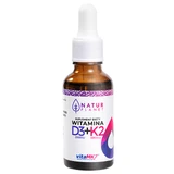 Natur Planet Vitamin D3+K2 Forte drops, 30 ml