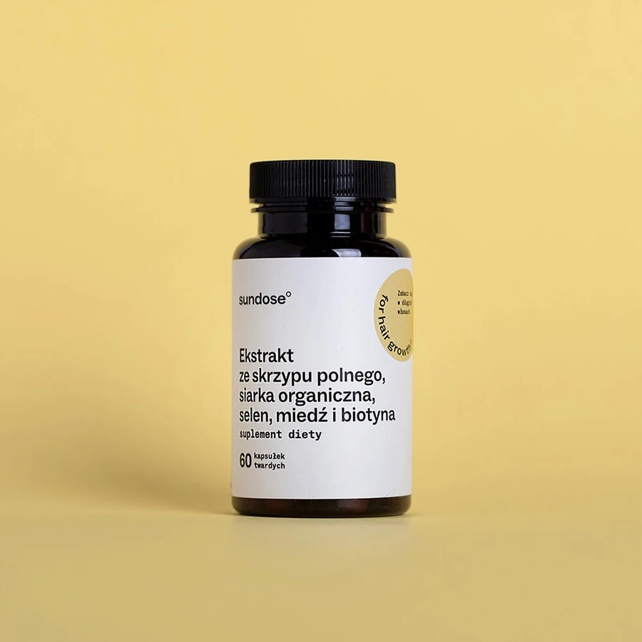 Sundose para el crecimiento del cabello, 60 cápsulas