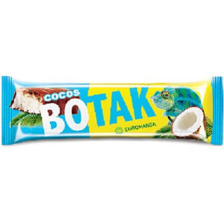 Tableta de chocolate con leche de coco, 40 g, Botak