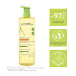 A-Derma Exomega Control, olio doccia emolliente, pelle secca tendente all'atopia, dalla nascita, 750 ml