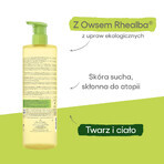 A-Derma Exomega Control, olio doccia emolliente, pelle secca tendente all'atopia, dalla nascita, 750 ml