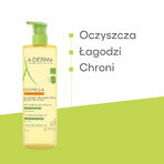 A-Derma Exomega Control, olio doccia emolliente, pelle secca tendente all'atopia, dalla nascita, 750 ml