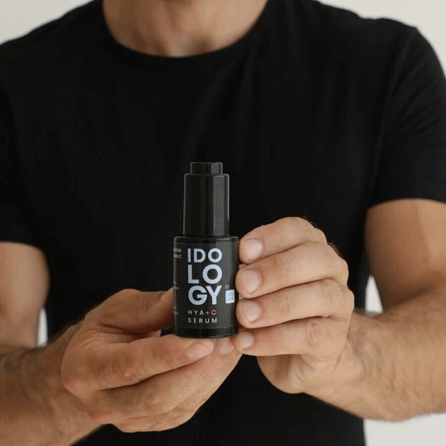 Ido Lab Idology Hya+C, ser reducător de riduri și hiperpigmentare, pentru bărbați, 30 ml