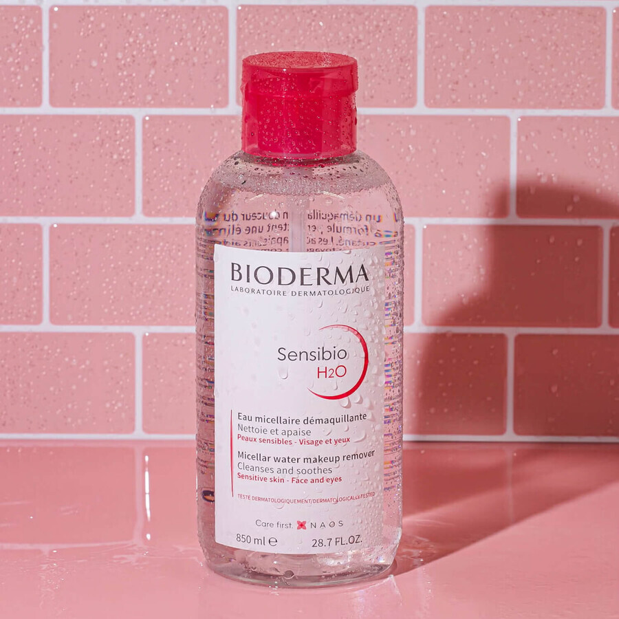 Bioderma Sensibio H2O, micellar water, sensitive skin, 850 ml