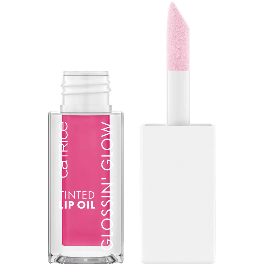 Catrice Glossin' Glow Glow Tinted Lip Oil, aceite labial con cambio de color, nº 040, 4 ml