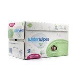 WaterWipes Soapberry Kids Bio, Feuchttücher, Wasser mit Seifenextrakt, ab Geburt, 12 x 60 Stück + Ikoo Home, ohne Haarbürste