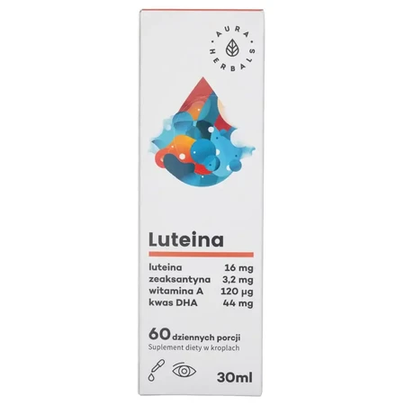 Aura Herbals Gotas de luteína, 30 ml