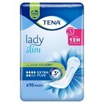 Tena Lady Slim set, gespecialiseerd maandverband, Extra Plus, 2 x 16 stuks + ProSkin Pants Absorberende normale onderbroek, maat M en L, 2 stalen