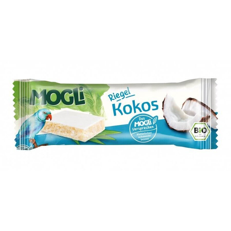 Bio-Kokosnuss-Riegel, 25 g, Mogli