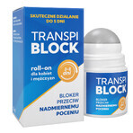 Transpiblock, bloqueador antitranspirante, roll-on, 50 ml