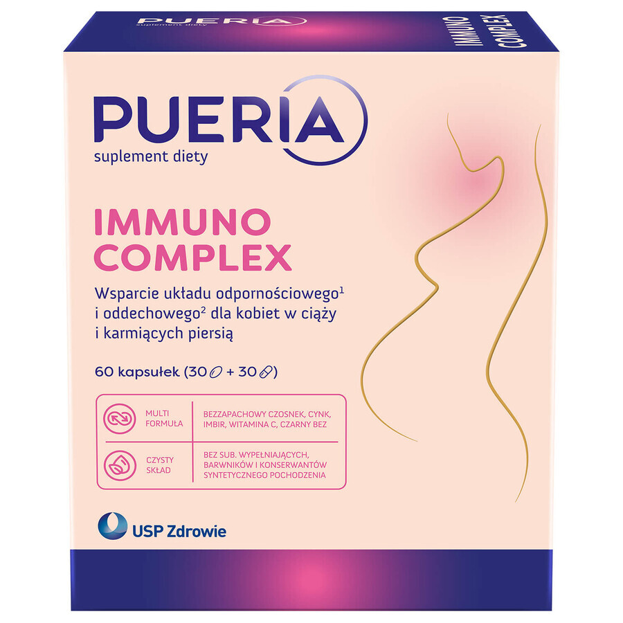 Pueria Immuno Complex, 60 capsules