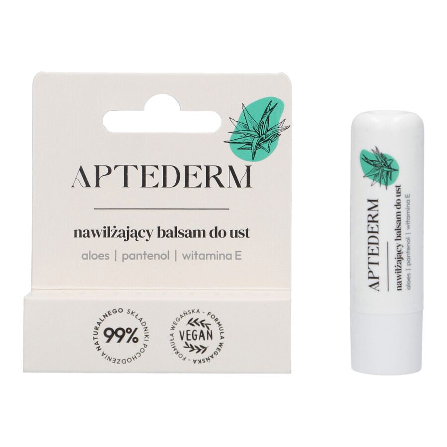 Bálsamo labial hidratante Aptederm, 4,8 g