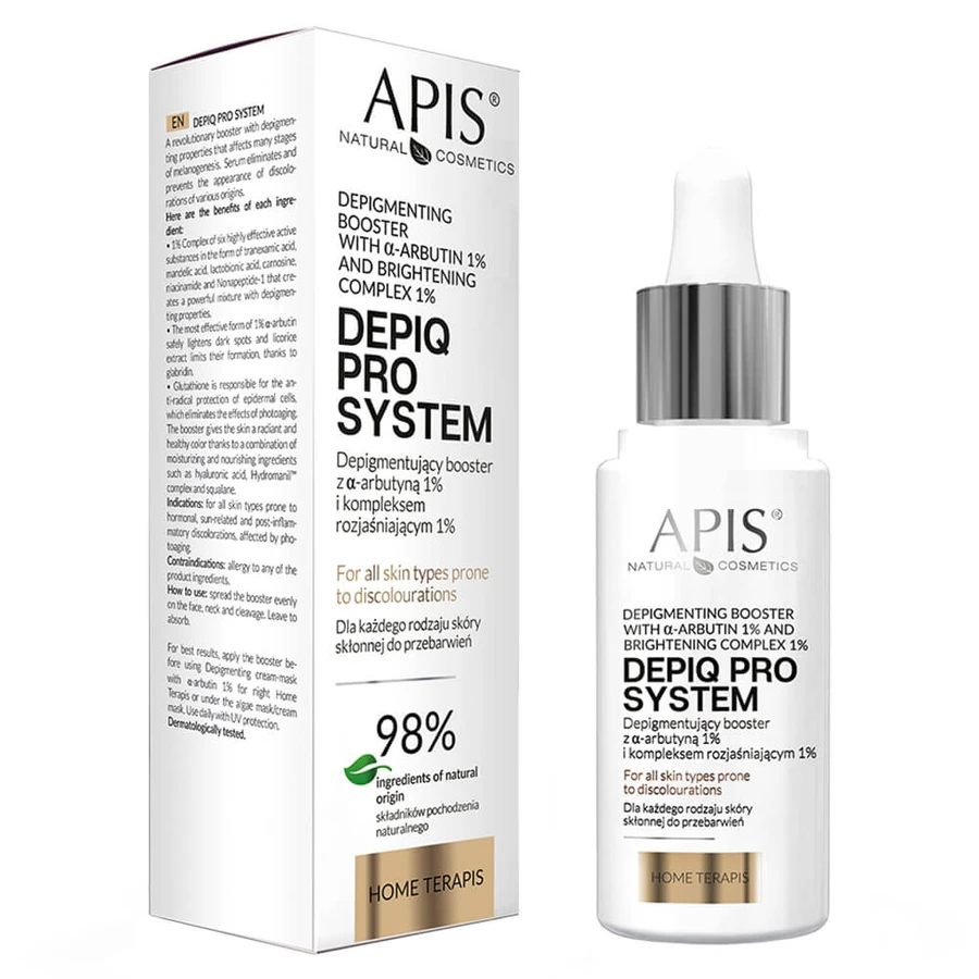 Apis Depiq Pro System, depigmenting booster, 30 ml