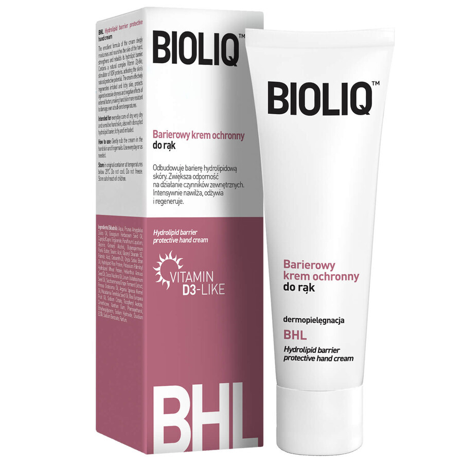 Bioliq BHL crema de manos barrera 75 ml