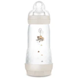 MAM Perfect Start Anti-Colic, biberón anticólico con tetina de silicona, Planet Love, unisex, a partir de 4 meses, 320 ml