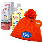 Lysi Icelandic Baby Transit Set, saveur mangue-citron vert, 2 x 240 ml + couvercle gratuit