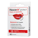 Hascovir Protect, patchs contre l'herpès, 15 pièces