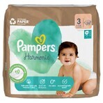 Pampers Harmonie, scutece, mărimea 3, 6-10 kg, 28 buc