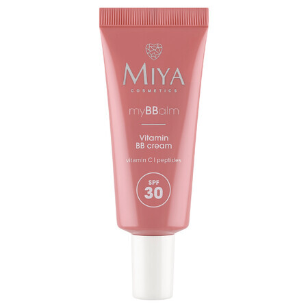 Miya myBBalm, Crema BB Vitamínica, FPS 30, 03 beige, 30 ml