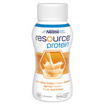 Resource Protein, suplemento nutricional, sabor albaricoque, 4 x 200 ml