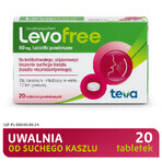 Levofree 60 mg, 20 comprimidos recubiertos con película