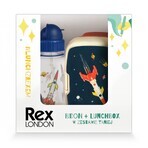 Ensemble Rex London, boîte à déjeuner + boîte en fer, espace