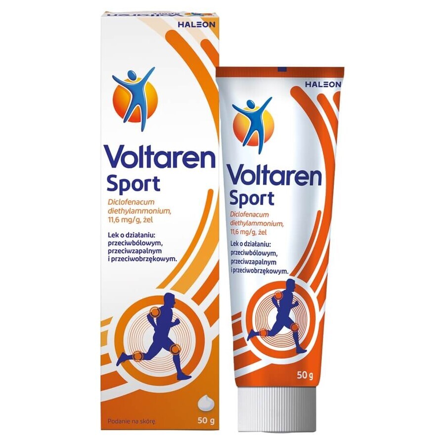 Voltaren Sport 11,6 mg/g, gel, 50 g