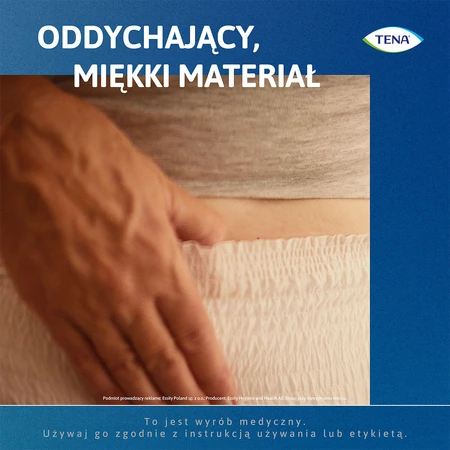 Tena Pants Proskin, majtki chłonne, rozmiar L, 100-135 cm, Super, 12 sztuk: ceny i cechy