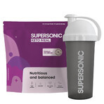 Supersonic Keto Meal, sabor helado de vainilla, 800 g + agitador, 700 ml libre