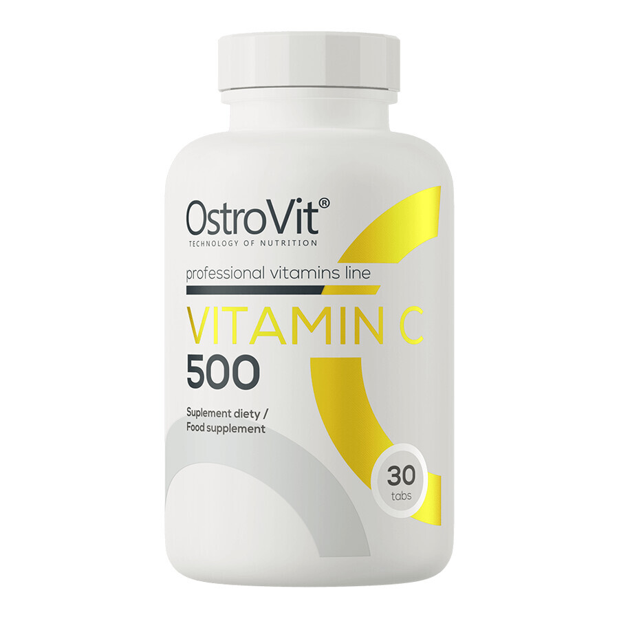 OstroVit Vitamina C 500 mg, 30 comprimidos