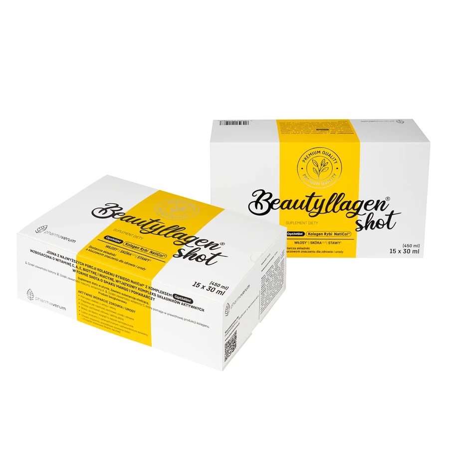 Beautyllagen, shot, 30 x 30 ml CONFEZIONE CONTAMINATA