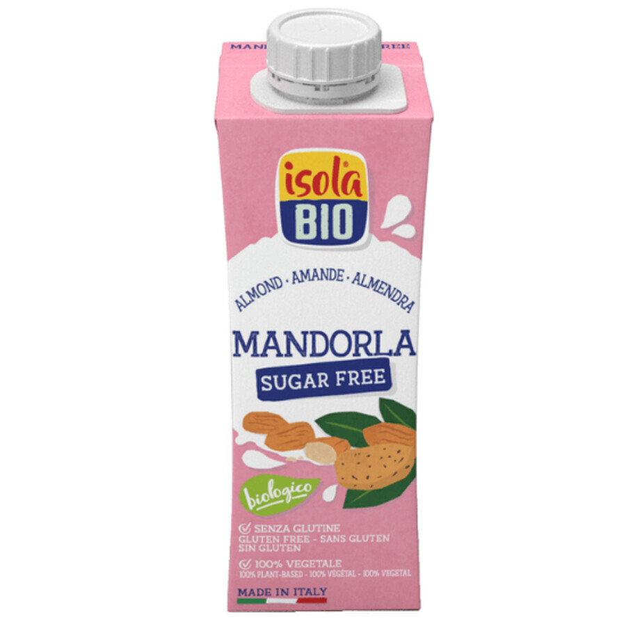 Bautura Bio de migdale  Isola Bio, 250 ml, Isola Bio