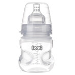 Lovi Non-stimulating sucking reflex set, bottle, 150 ml + teat, Love Daddy, from birth, 1 free