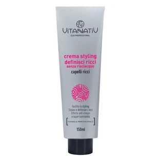 Vitanativ Krem do stylizacji podkreślający loki bez spłukiwania, 150 ml