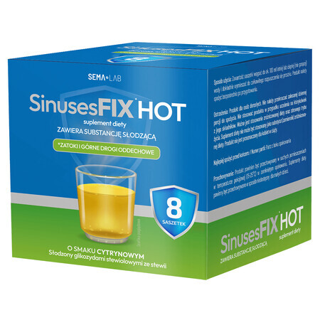 SEMA Lab SinusesFix Hot, 8 sobres